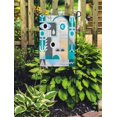 thumbnail image 2 of NUDECOR People Abstract Portrait Face Pattern Anchor Composition Cry Drop Eye Garden Flag Decorative Flag House Banner 28x40 inch, 2 of 2
