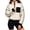 Black,#036, variant on Womens Quarter Zip Oversized Pullover Polar Fleece Jacket Fall Sweatshirt,L