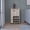 Gray, variant on Kitchen Carts, Bar Cart with 6 Built-in Wine Rack and Casters, Light Gray, Gray Kitchen Islands,Particle Board Metal Kitchen Carts, Furniture Dining Furniture Kitchen Islands & Carts