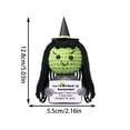 thumbnail image 4 of Crocheted Witch Hand Funny Doll Positive Energy Desktop Ornaments with Chicken Soup Card for Indoor Decoration, 4 of 6