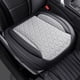 thumbnail image 1 of Funda de cojín de asiento de coche | Malla transpirable Poliéster y terciopelo | Comodidad de cuatro estaciones | Aspecto similar al cuero | Soporte ergonómico | Ajuste universal | 53x52x2 cm | 1, 1 of 6