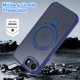 thumbnail image 5 of Funda para iPhone 16e con Soporte Magnético Azul Marino, 5 of 7
