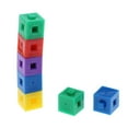 thumbnail image 2 of niños niños que apin construye estaciona los s de vincución para el juguete de diversión del partido CUTICAT Juguete de cubos de apilamiento, 2 of 8