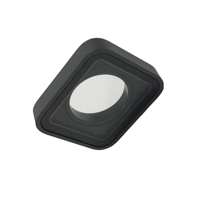 Cubierta de Repuesto de Lente Protectora para 5 6 7 Kit de Accesorios de Cámara de Acción Negro, de Aleación de Aluminio Baoblaze Lente protectora de reemplazo