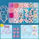 thumbnail image 1 of Juego de fabricación de pulseras de , juego de fabricación de joyas de , juego de de abalorios artesanales de regalo de juguetes Estilo D BLESIY Los niños pulsera de cuentas, 1 of 8