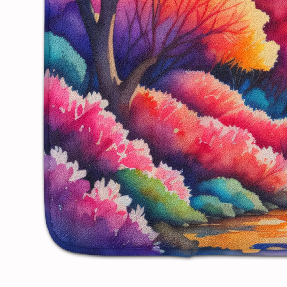 Carolines Treasures DAC1409RUG 19 x 27 in. Unisex Azaleas in Color Memory Foam Kitchen Mat