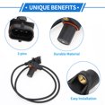 thumbnail image 3 of Ofertas Únicas 1 Pc Sensor de Posición del Cigüeñal para OPEL Astra F Saloon 2.0i 16V 1995-1998 Metal Plástico Negro Motor CKP Sensor, 3 of 6