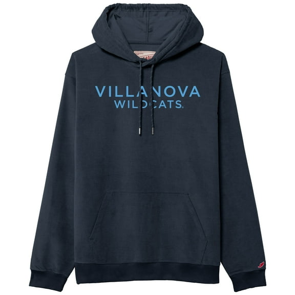 Men's League Collegiate Wear Navy Villanova Wildcats Stretch Cord Pullover Hoodie