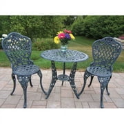 Oakland Living Tea Rose 3 Piece Bistro Set