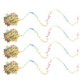 thumbnail image 4 of Ruban à Feuilles Colorées, 4 Rouleaux de Ruban à Feuilles Colorées pour Fête, 4 of 8