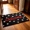 thumbnail image 6 of Patriotic Star Welcome Doormat 4th Of July Front Door Mat Non- Entryway Rug For Independence Day Decor 23.6x15.7in, 6 of 7