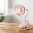 thumbnail image 1 of Portable On Desk Fan With Flexible Gooseneck 3 Speeds Quiet Personal Fan For Home Dorm Computer, 1 of 6