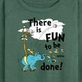 thumbnail image 3 of Dr. Seuss - Fun To Be Done - Women's Lightweight French Terry Long Sleeve Shirt, 3 of 6