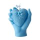thumbnail image 2 of Herramientas y mejoras para el hogar Sostenga una vela con aroma a corazón en su mano el día de San Valentín Productos de cera perfumada, 2 of 3