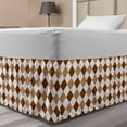 thumbnail image 1 of Ambesonne Microfiber Bed Skirt, Adjustable, 1 of 2