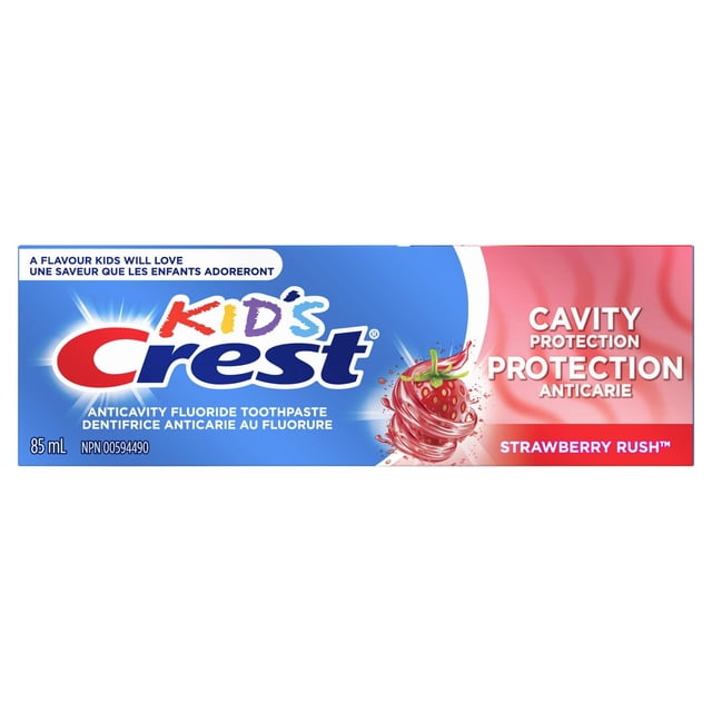 Crest Kid's Anticavity Cavity Protection Fluoride Toothpaste, Strawberry Rush
