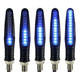 thumbnail image 1 of 4pz Direccionales LED Malubero Moto Secuencial Azul, 1 of 3