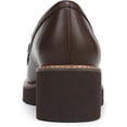thumbnail image 5 of Naturalizer Women's Corrine Platform Loafer Dark Brown 9W, 5 of 6