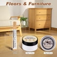thumbnail image 2 of Furniture Touch Up Markers- 12 Colors, 19 Pcs Wood Scratch Repair Kit with Polish Wax and Wood Putty, Repair Wood Marker Pens for Cracks, Scratches, Holes, Stains, Doors, Floors, Tables, Cabinets, 2 of 10