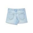 thumbnail image 3 of Wonder Nation Girls Denim Shorts, Sizes 4-18 & Plus, 3 of 3