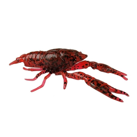 UPC: 0850023535931 | Hi-Def Craw Bait  8 Pack  3 Inch  Louisiana Red