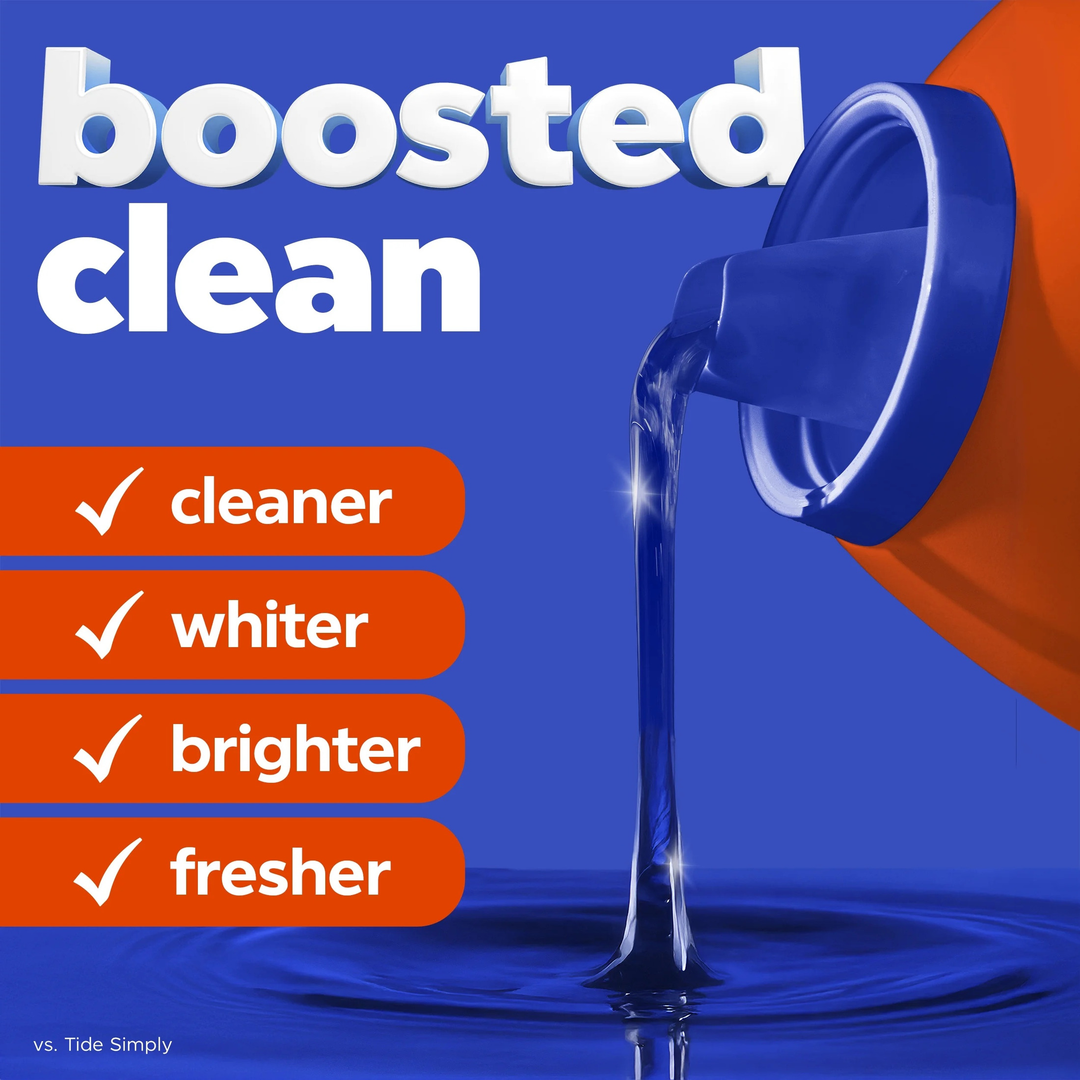 Tide Laundry Detergent Liquid, Clean Breeze Scent, 80 fl oz photo 2