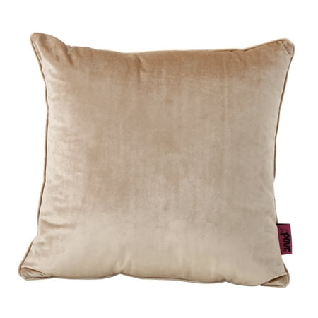 - Isadora New Velvet Pillow, Bisque
