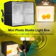 thumbnail image 4 of Labymos Mini Photo Studio Light Box Portable Photography Shooting Tent Kit Folding Lighting Softbox with, 4 of 8