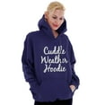 thumbnail image 4 of Cuddle Weather Lazy Day Sleepy Hoodie Sweatshirt Women Brisco Brands L, 4 of 6