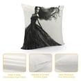 thumbnail image 4 of Orinice Long Hair Graphic Decorative Cushion Throw Pillow Cover for Home Couch Living Room Bed Sofa - High-quality for Car Couch Bedroom 1PC 18x18in, 4 of 5