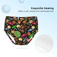 thumbnail image 3 of Girls Underwear, Lollipop Candy Chocolate Bean Print Soft Breathable Cotton Girls Panties, Kids Stretch Cute Underwear Brief for Teen and Toddlers Girls, 3 of 8