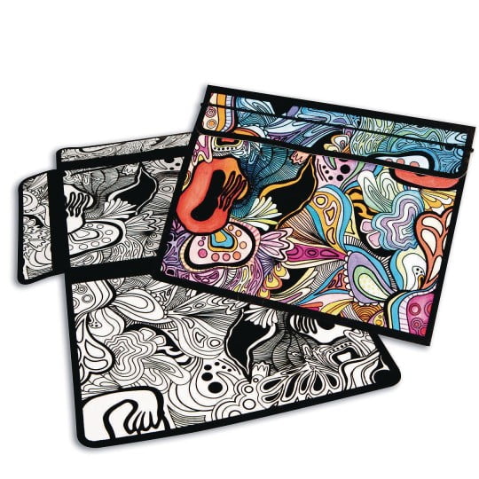 Velvet Art Portfolio Folder Walmart Com