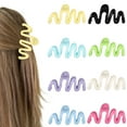 thumbnail image 1 of 8 Uds. Pinzas para el pelo con forma de garra para mujer, pinzas para el pelo para niña, accesorios para el cabello para mujer, 1 of 5