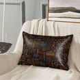thumbnail image 6 of KLL Polynesian Turtles Pattern Silk Pillowcase for Hair and Skin Standard Size 20"X 30" Soft Breathable Pillow Covers for Sleeping, 6 of 7