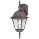thumbnail image 1 of Farol de pared exterior Westinghouse de aluminio fundido con pátina oxidada, 1 of 6