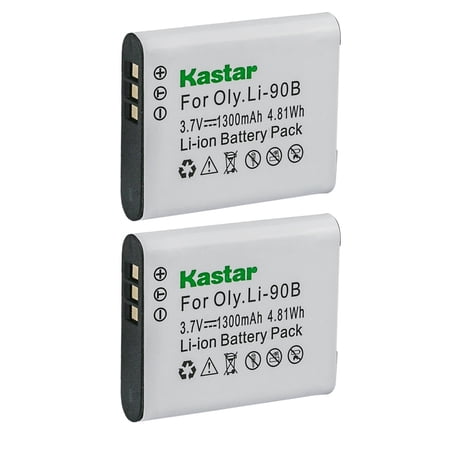 Kastar 2-Pack Battery Replacement for Ricoh DB-110 DB110 Battery Ricoh THETA V 360 Spherical Camera Ricoh THETA Z1 360 Spherical Camera PEN1067 910830 Ricoh THETA X 360 Spherical Camera