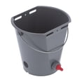 thumbnail image 4 of 8L Plastic Feeder Bucket with Nipples Check Valves Feeding Equipment for Livestock Use, 4 of 8