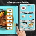 thumbnail image 2 of HOYOFOL Graphene Silicone Heating Mat, 120V Electric Warming Tray with Adjustable Temperature, 6 Heat Settings, 2 of 11