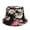 Style1, variant on Women's Reversible Bucket Hat Cotton Travel Vacation Bowl Hat Fun Hawaiian Beach Hat Tropical Floral Palm Tree UV Protection Foldable Style9 One Size
