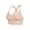 (Style 14)Pink, variant on EaskTriop Seamless Sports Bras for Women - Padded Racerback Workout Yoga Crop Tank Tops, Wireless Supportive Gym Fitness Bralette