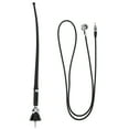 thumbnail image 1 of Antena estéreo para coche de 36cm ABS negro resistente al desgaste FM AM señal aérea Universal para automóviles Jadeshay A, 1 of 8
