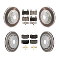 thumbnail image 1 of Transit Auto Front Rear Coated Disc Brake Rotors and Semi-Metallic Pads Kit for Car 2016 Chevrolet Camaro SS with 6.2L with Brembo Brakes KGF-102982, 1 of 11