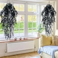 thumbnail image 5 of AuroraX Artificial Flower Garland for Hanging Decoration,Thanksgiving,Baby'S Breath Christmas Floral Garland,2 Ft Vines,for Wedding,Festival Decor,Wall Decoration,Black, 5 of 5