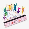 thumbnail image 1 of Oefntac Harmonica Musical Instrument Wooden Printing Double Rows 16 Holes for Kids Children Music Lover, 1 of 3