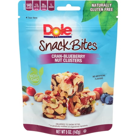 - Dole Snack Bites Cran-Blueberry Crunch 5 oz, Pack of 6