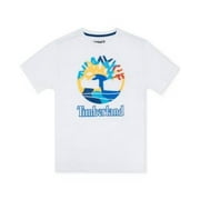 Timberland Big Boys Short Sleeve Logo Crew Neck T-Shirt Title: 8S/Tree