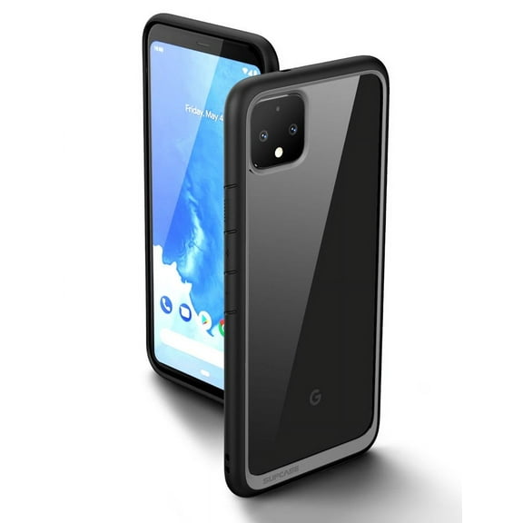 SUPCASE [Unicorn Beetle Style Series] Case Designed for Google Pixel 4, Premium Hybrid Protective Case 2019 Release(Black)