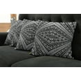 thumbnail image 5 of Ambesonne Geometric Throw Pillow Cover 4 Pack, Triangle Diamon Form, 16", Black White, 5 of 5