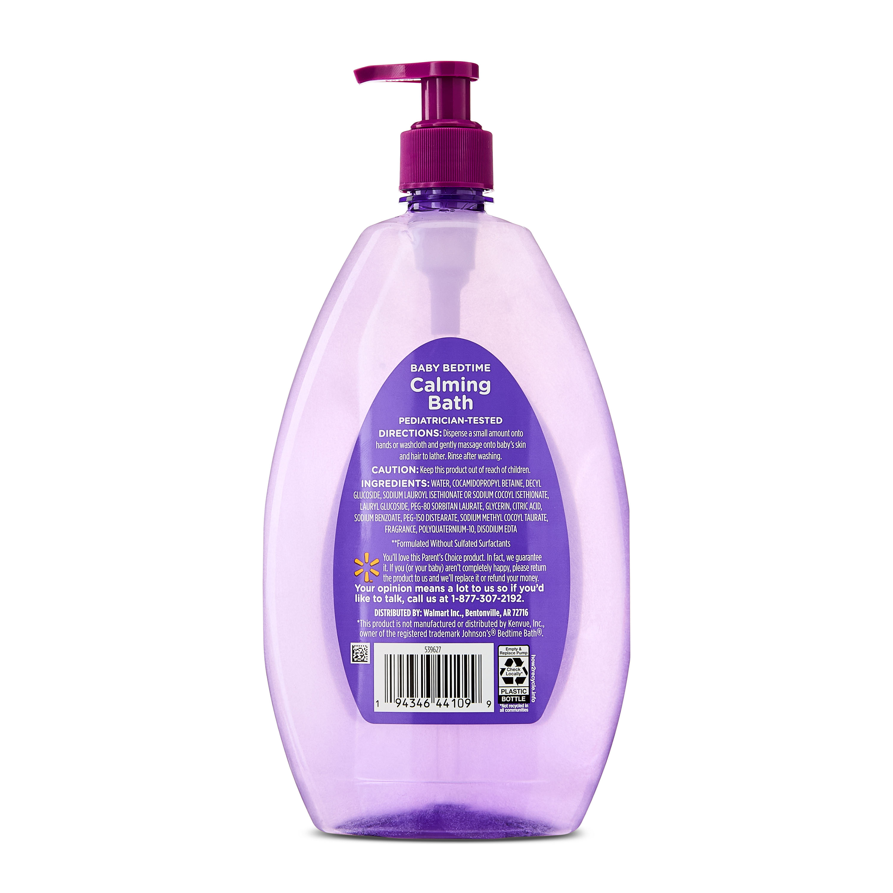 Baño calmante para la hora de dormir Parent's Choice, 27.1 fl oz 6
