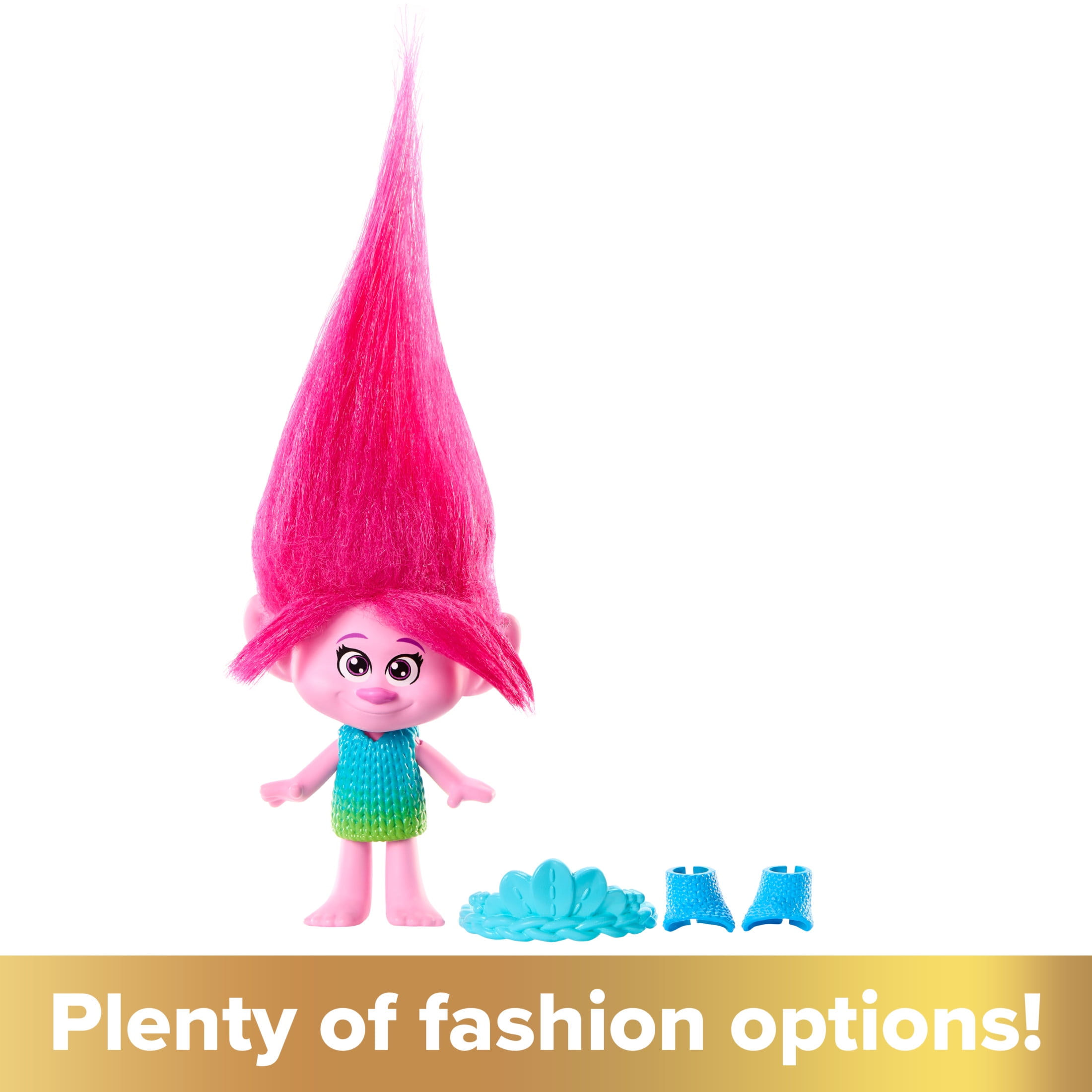 Mattel DreamWorks Trolls Fun Fair Surprise Fairtastic Fashion Boutique – Spielset Mit Queen Poppy Minipuppe Und 25 Zubehörteilen, Für Kreative Rollenspiele Ab 3 Jahren
